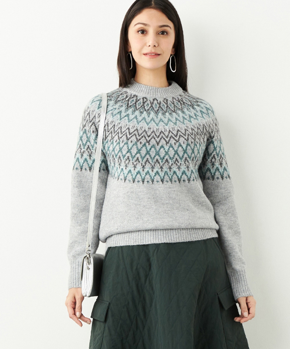  armoire capriceのノルディックニット