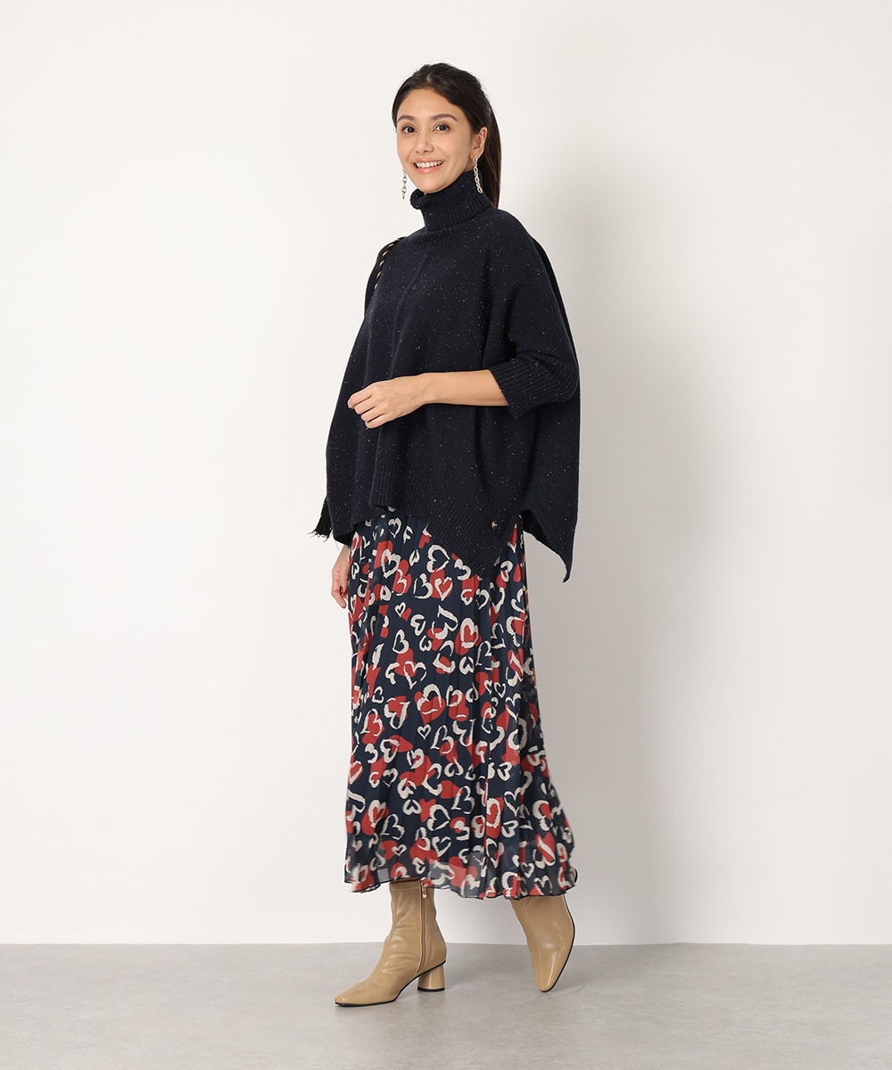 ネップニットチュニック