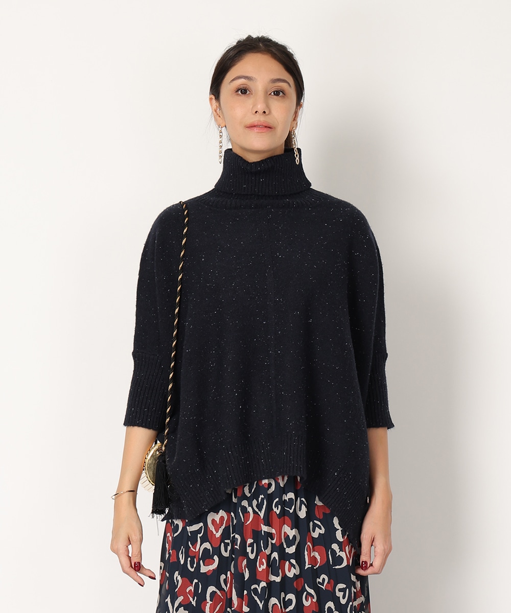 ネップニットチュニック