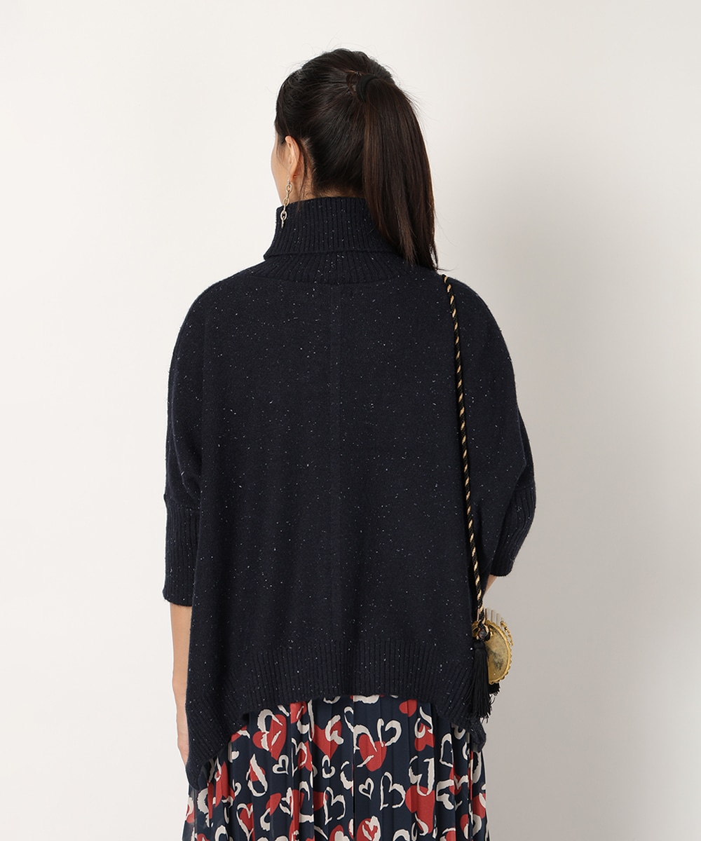 ネップニットチュニック