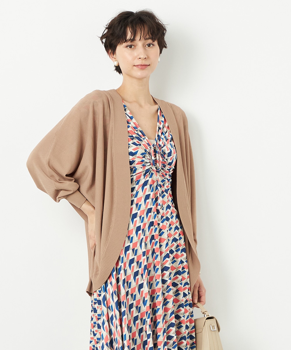  armoire capriceのUVカットドルマンカーディガン