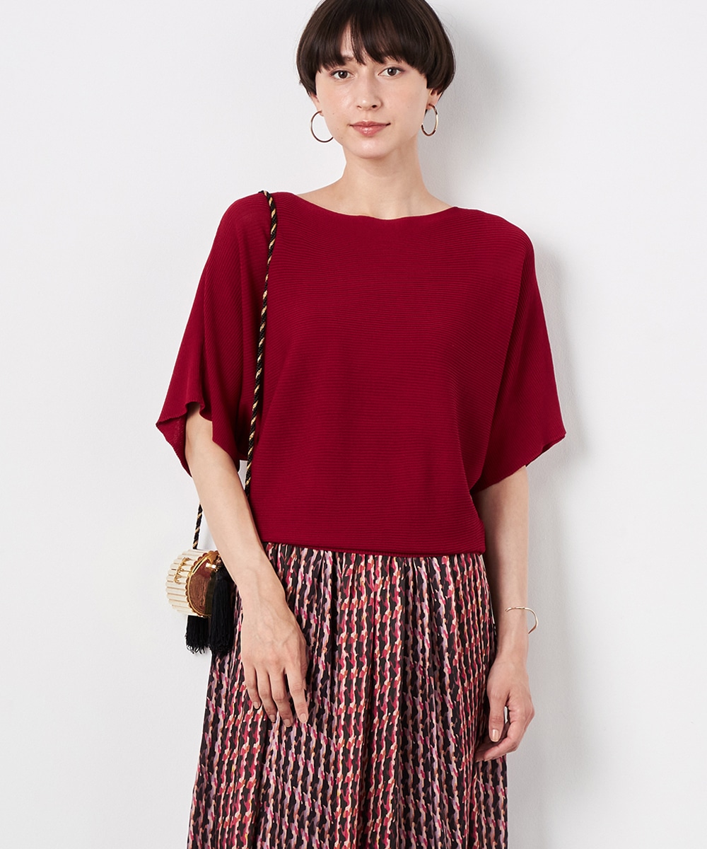  armoire capriceのドルマンスリーブニット