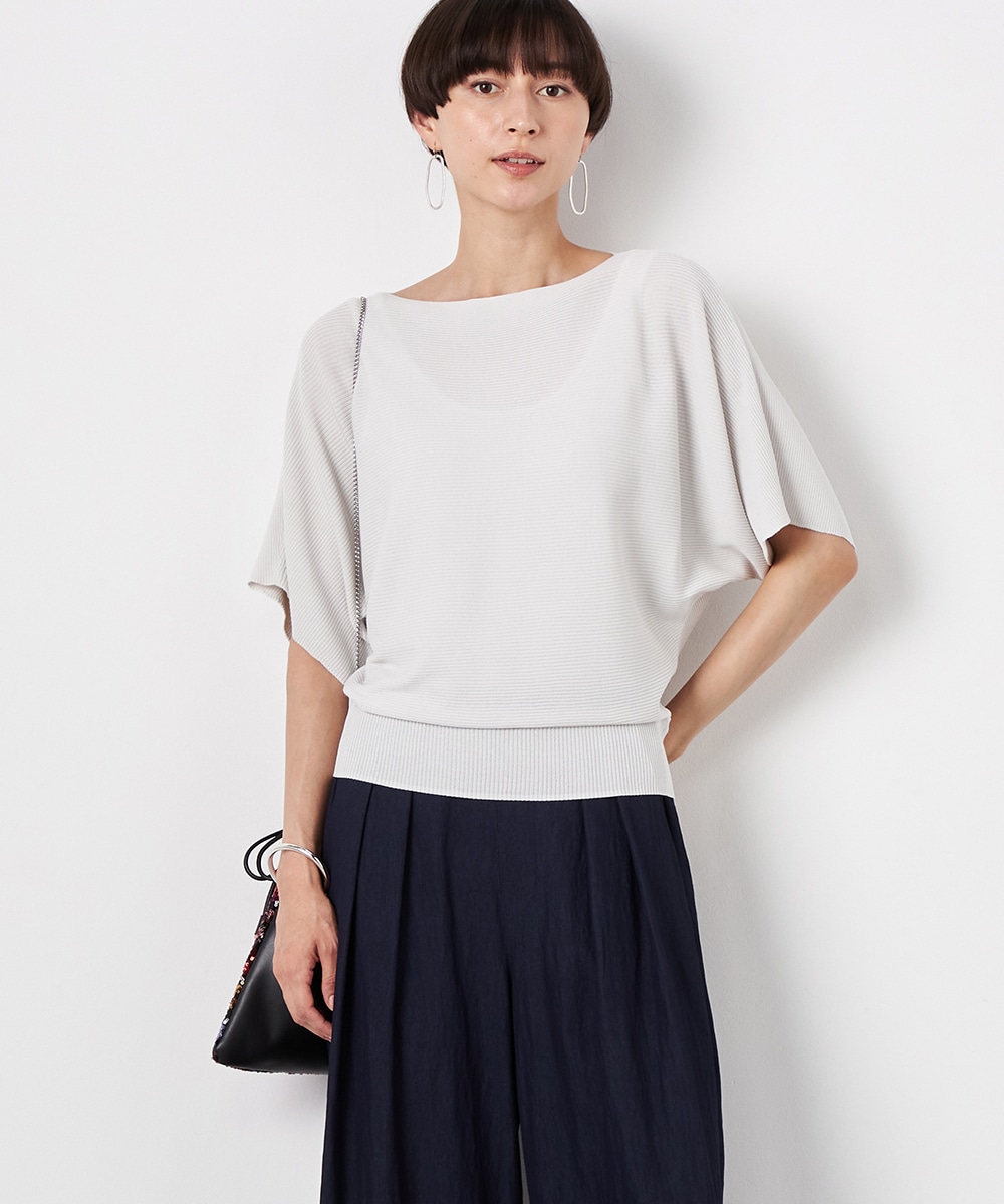  armoire capriceのドルマンスリーブニット