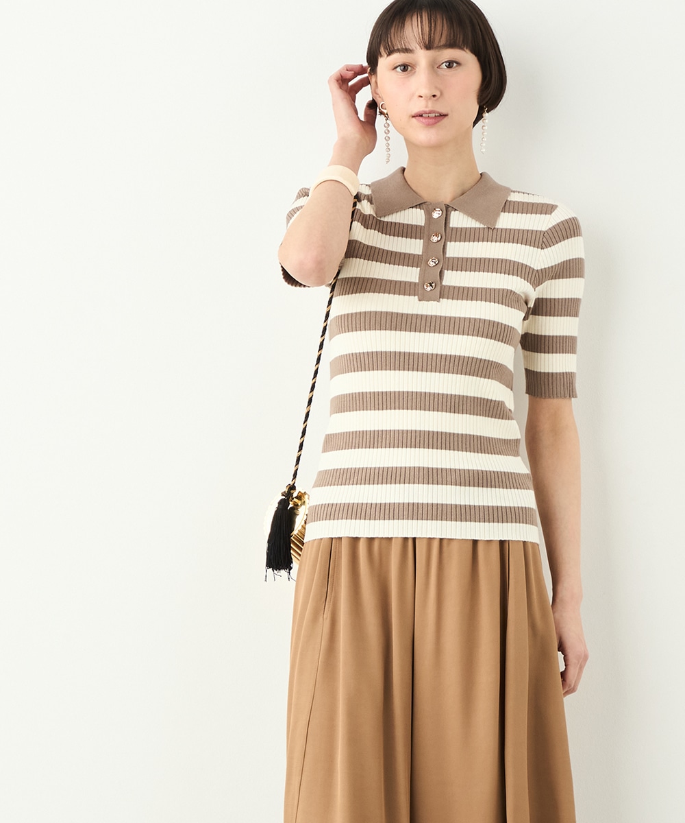 ボーダーポロニット