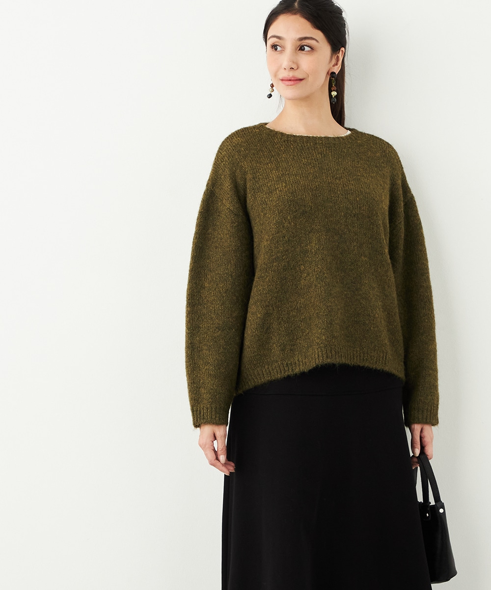 オーバーサイズニット