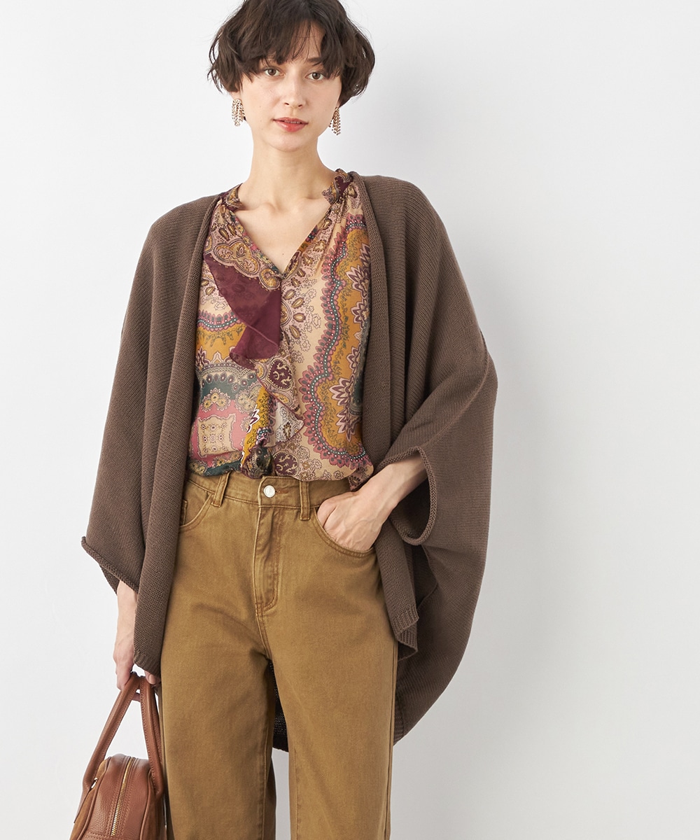 ホールガーメントモモンガカーディガン