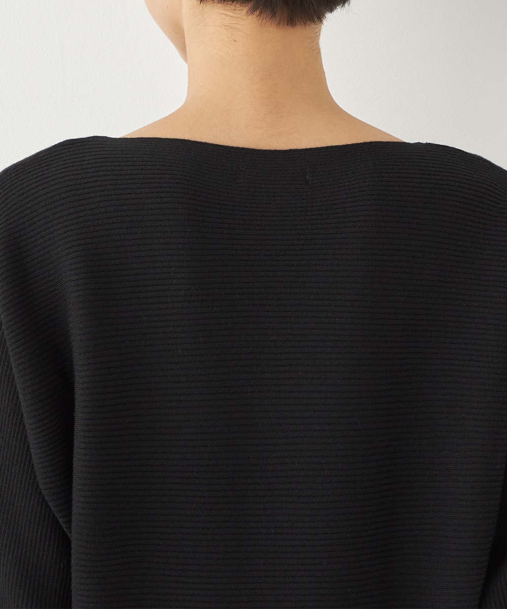 ドルマンスリーブニット