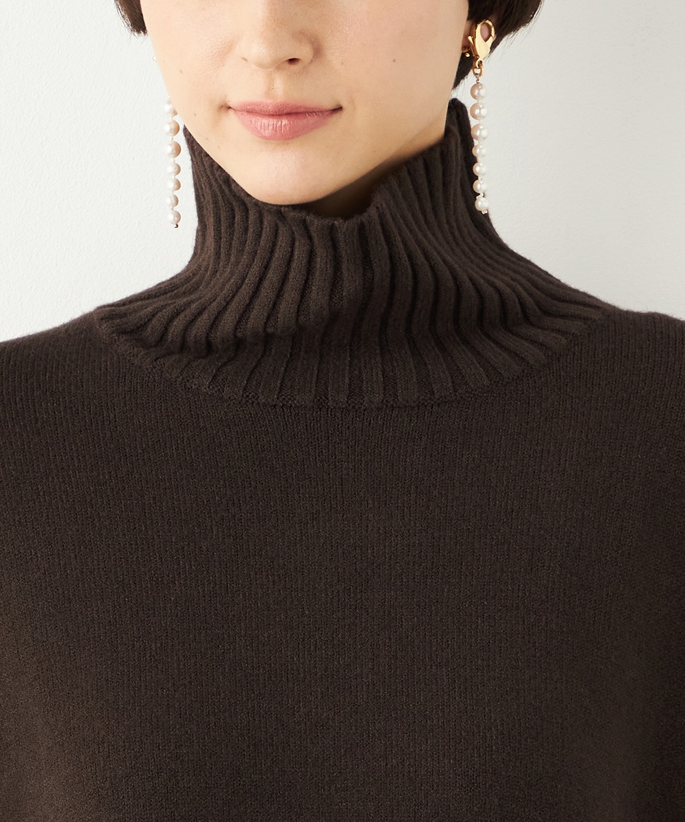 タートルニットチュニック