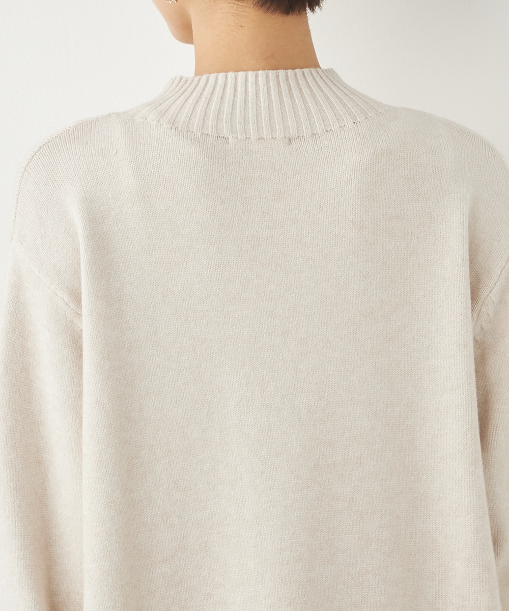 ハイネックニットチュニック