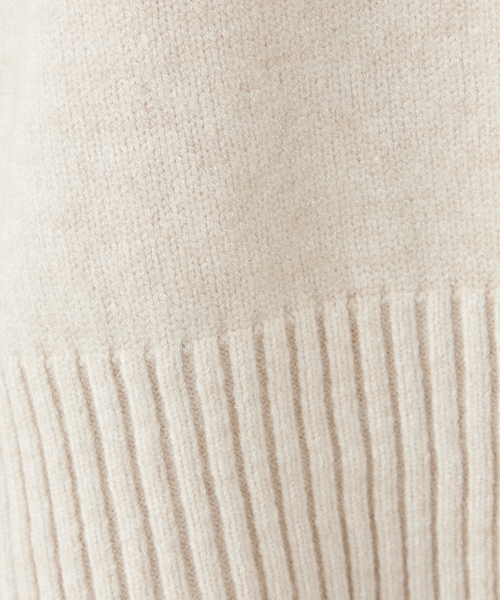 ハイネックニットチュニック