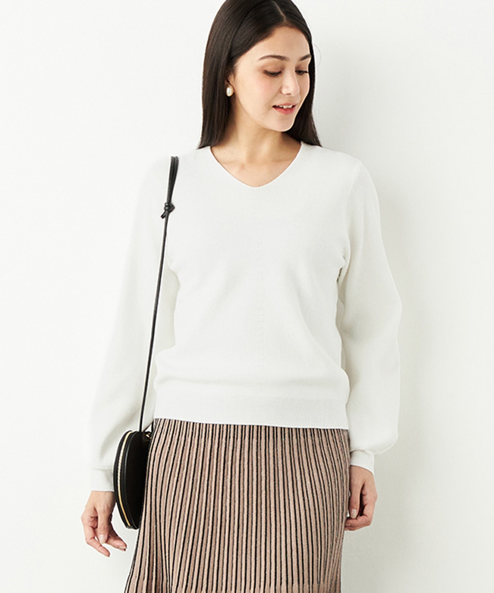  armoire capriceのアンジェリーナVネックニット
