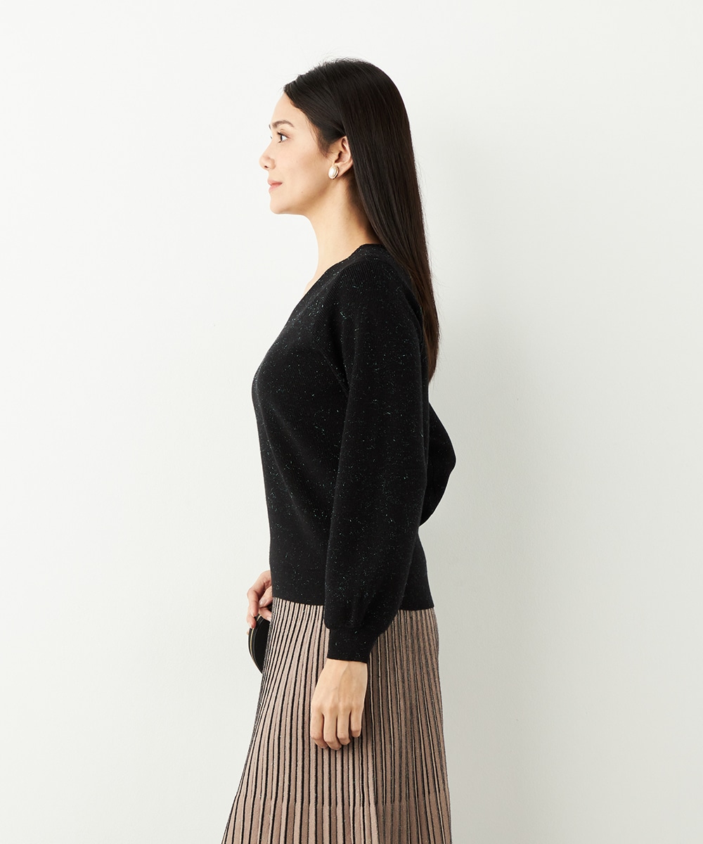 アンジェリーナVネックニット