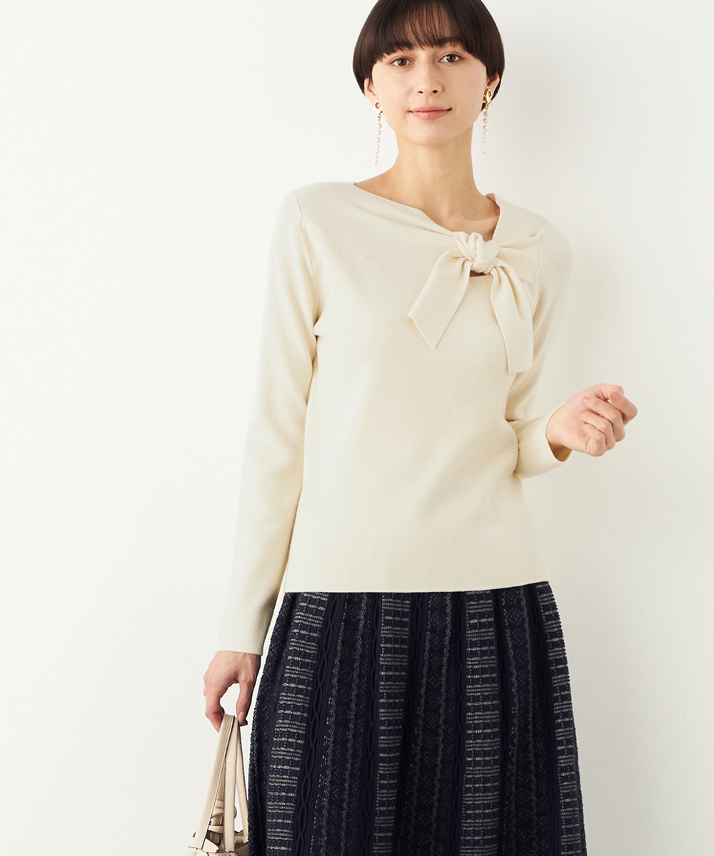 アンジェリーナリボンプルオーバー