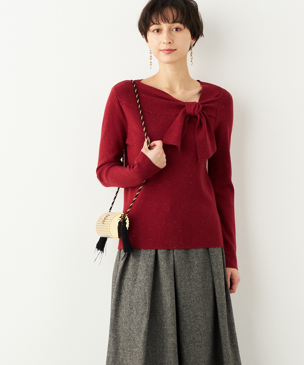 アンジェリーナリボンプルオーバー