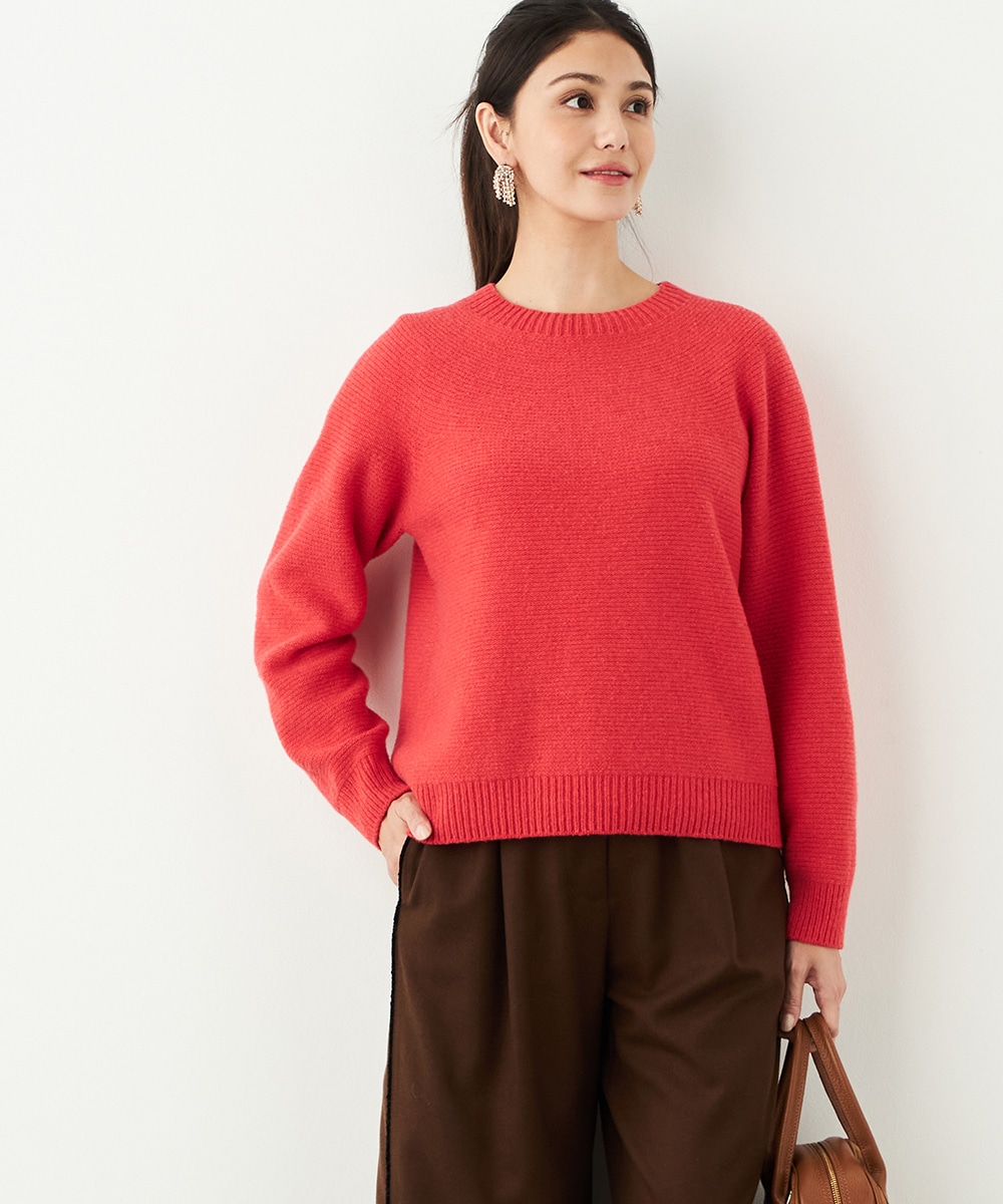 ウールカシミヤプルオーバー