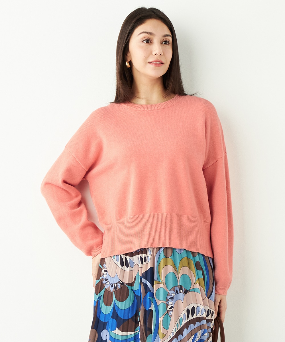  armoire capriceのバックスリットニット