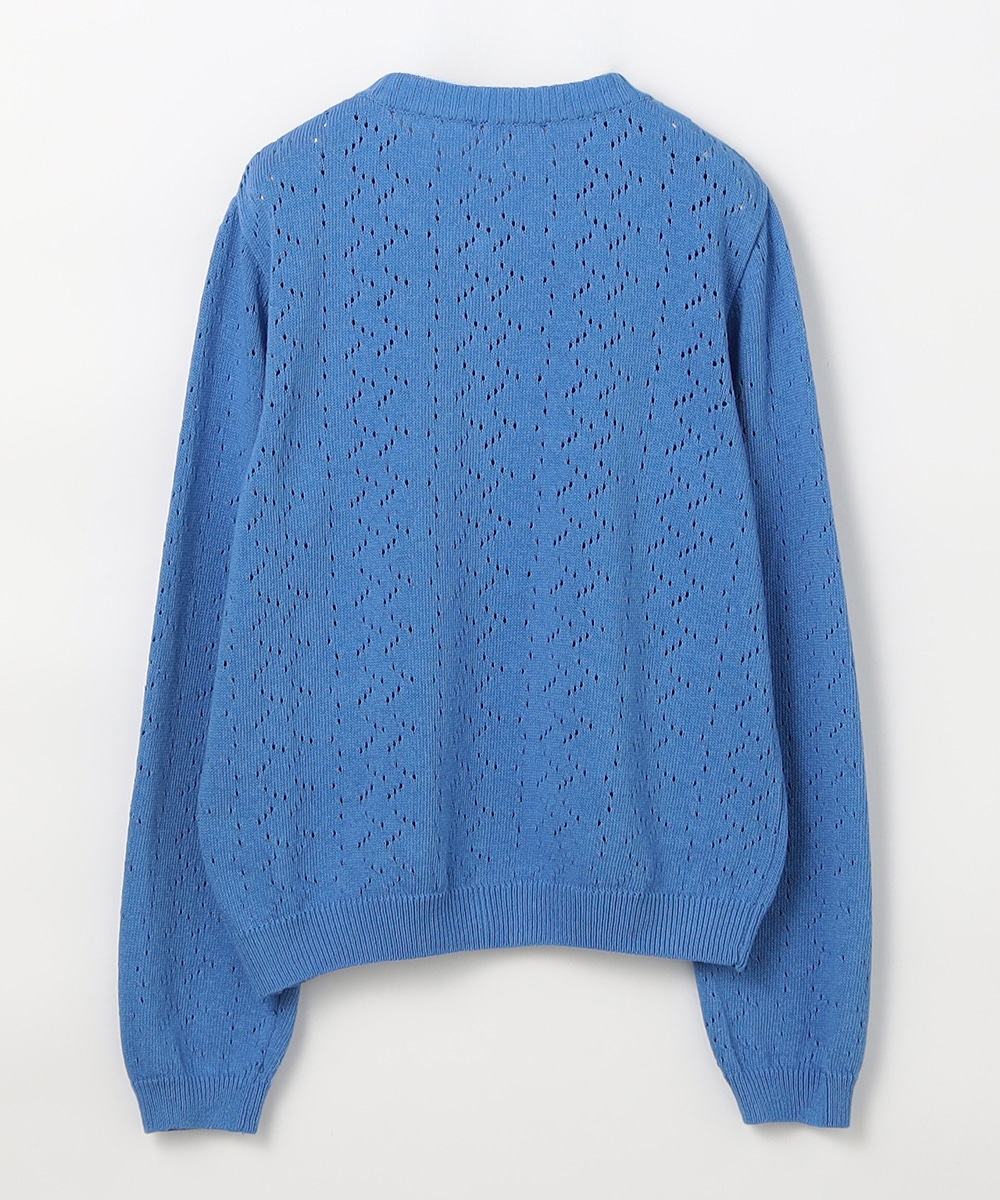 変わり編みコンパクトカーディガン