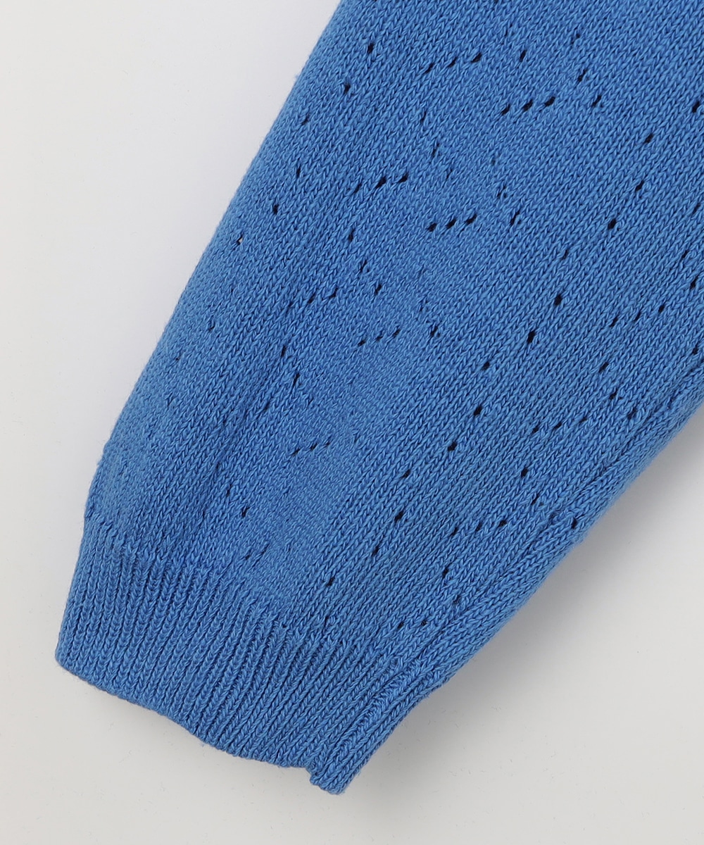 変わり編みコンパクトカーディガン