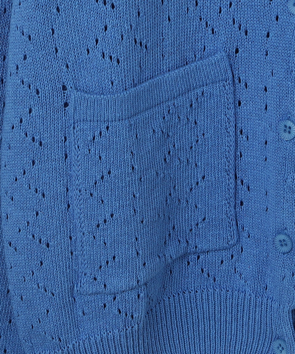 変わり編みコンパクトカーディガン