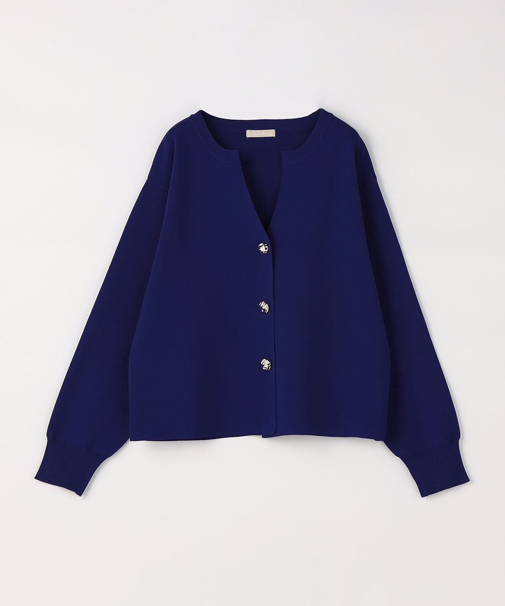 メタルボタンカーディガン