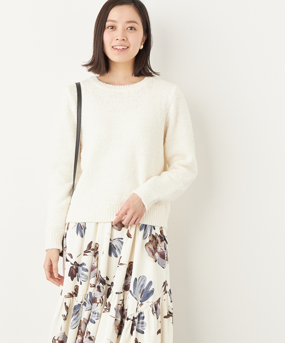  armoire capriceのファンシーヤーンニット