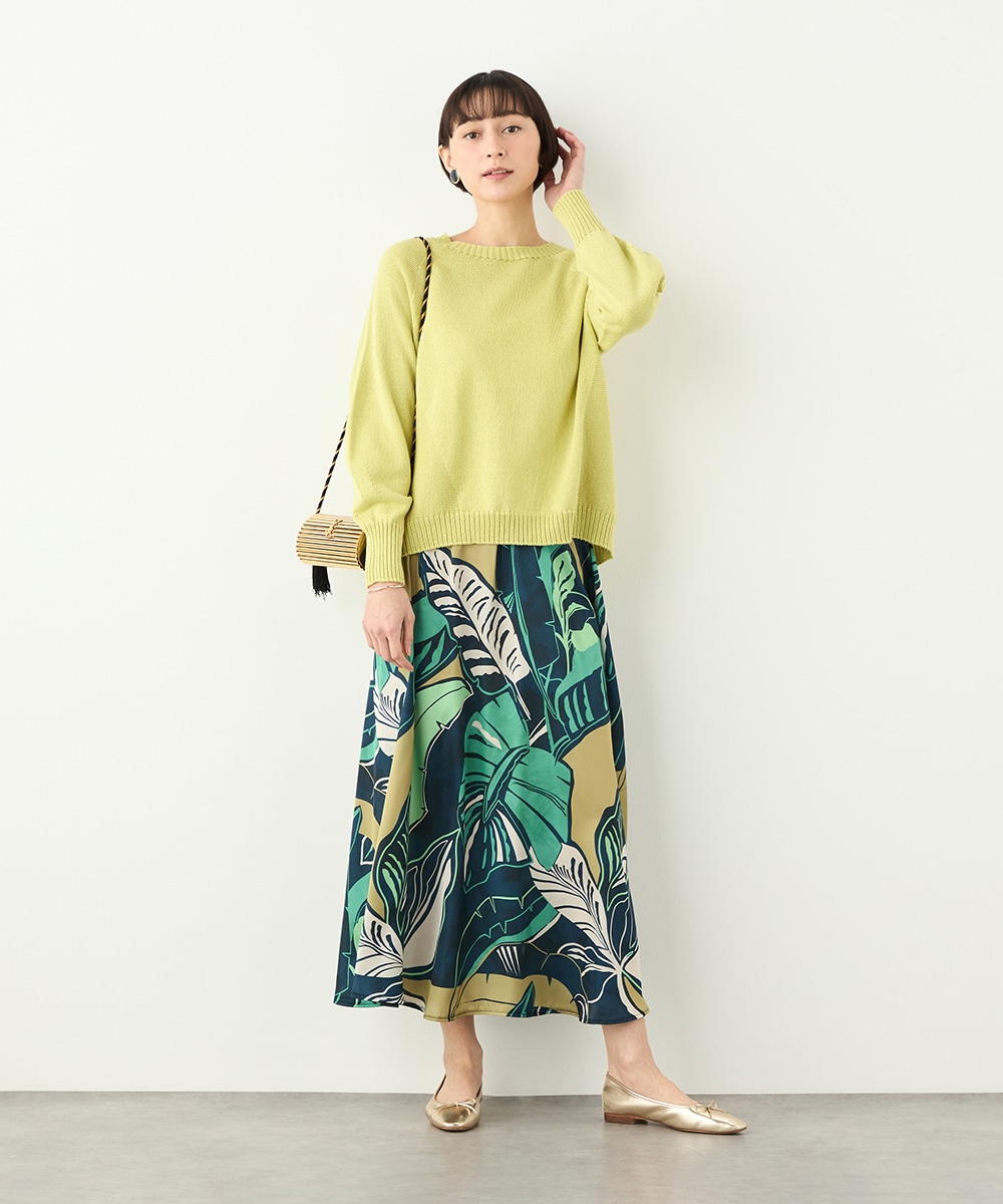 ペーパーコットンプルオーバー