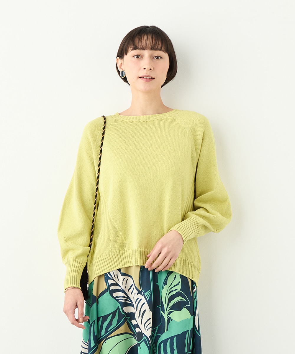 ペーパーコットンプルオーバー