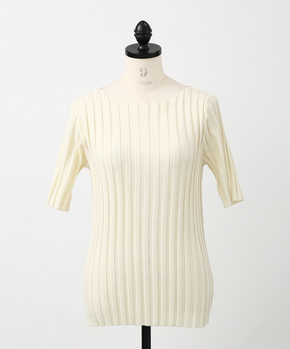 ワイドリブプルオーバー