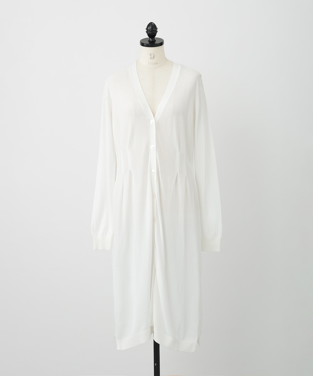  armoire capriceのボタンロングカーディガン