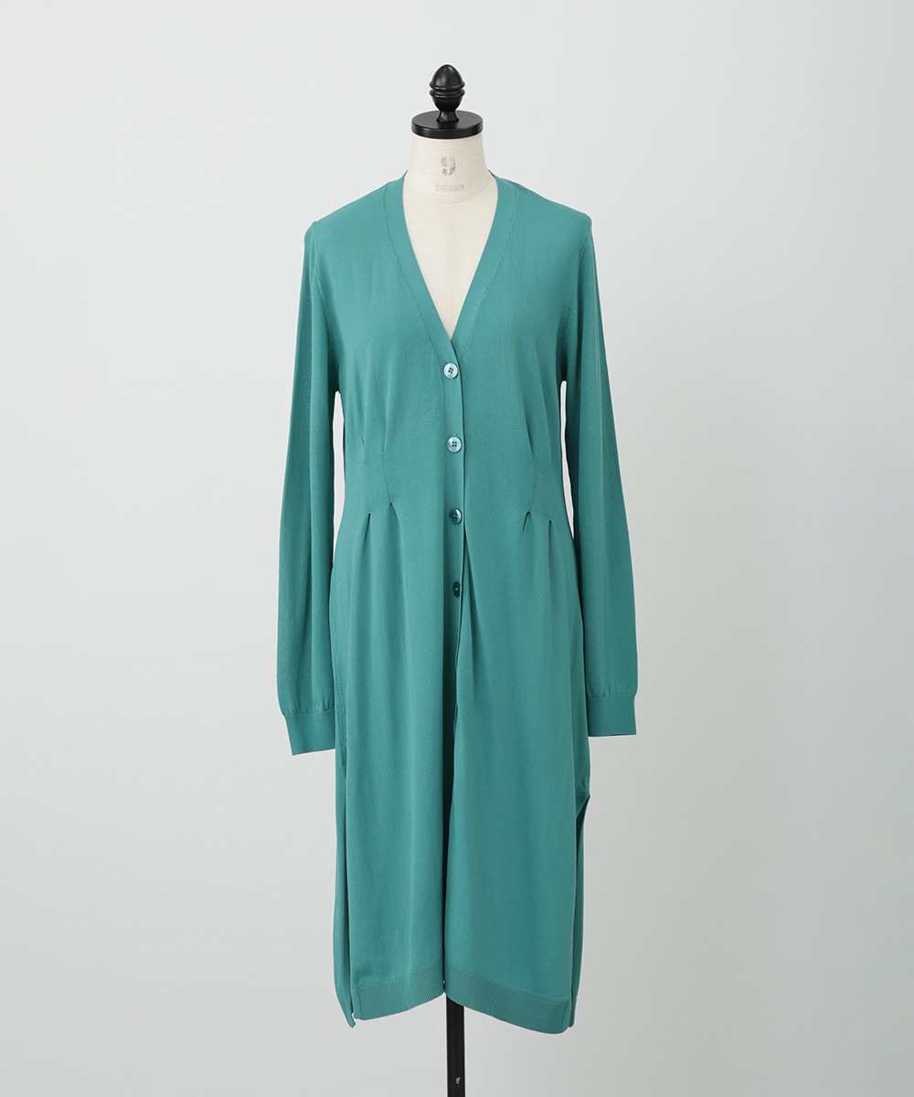  armoire capriceのボタンロングカーディガン