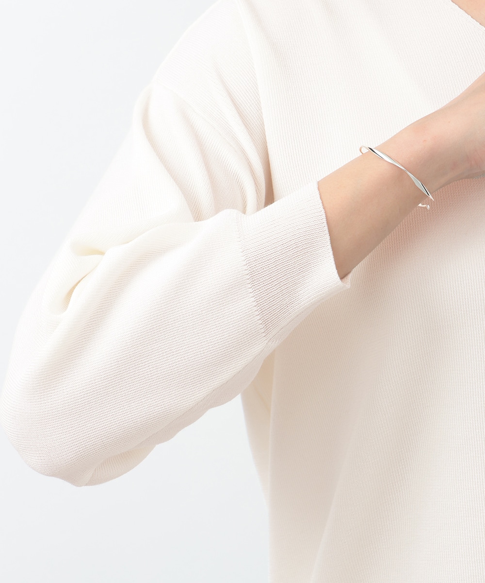 テンセルVネックプルオーバー