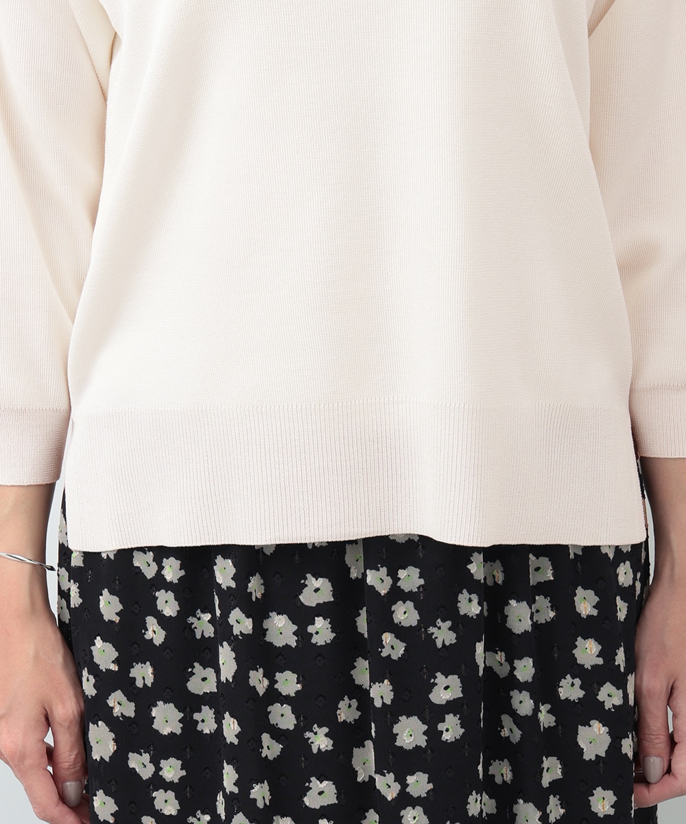 テンセルVネックプルオーバー