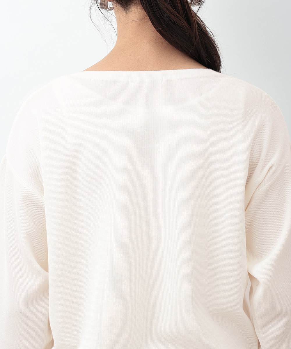 テンセルVネックプルオーバー