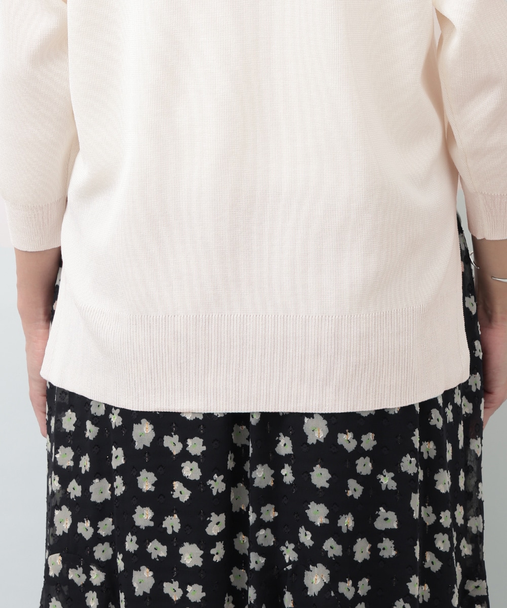 テンセルVネックプルオーバー