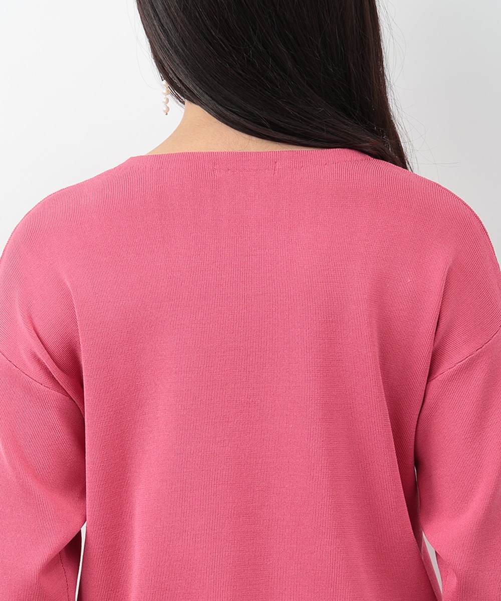 テンセルVネックプルオーバー