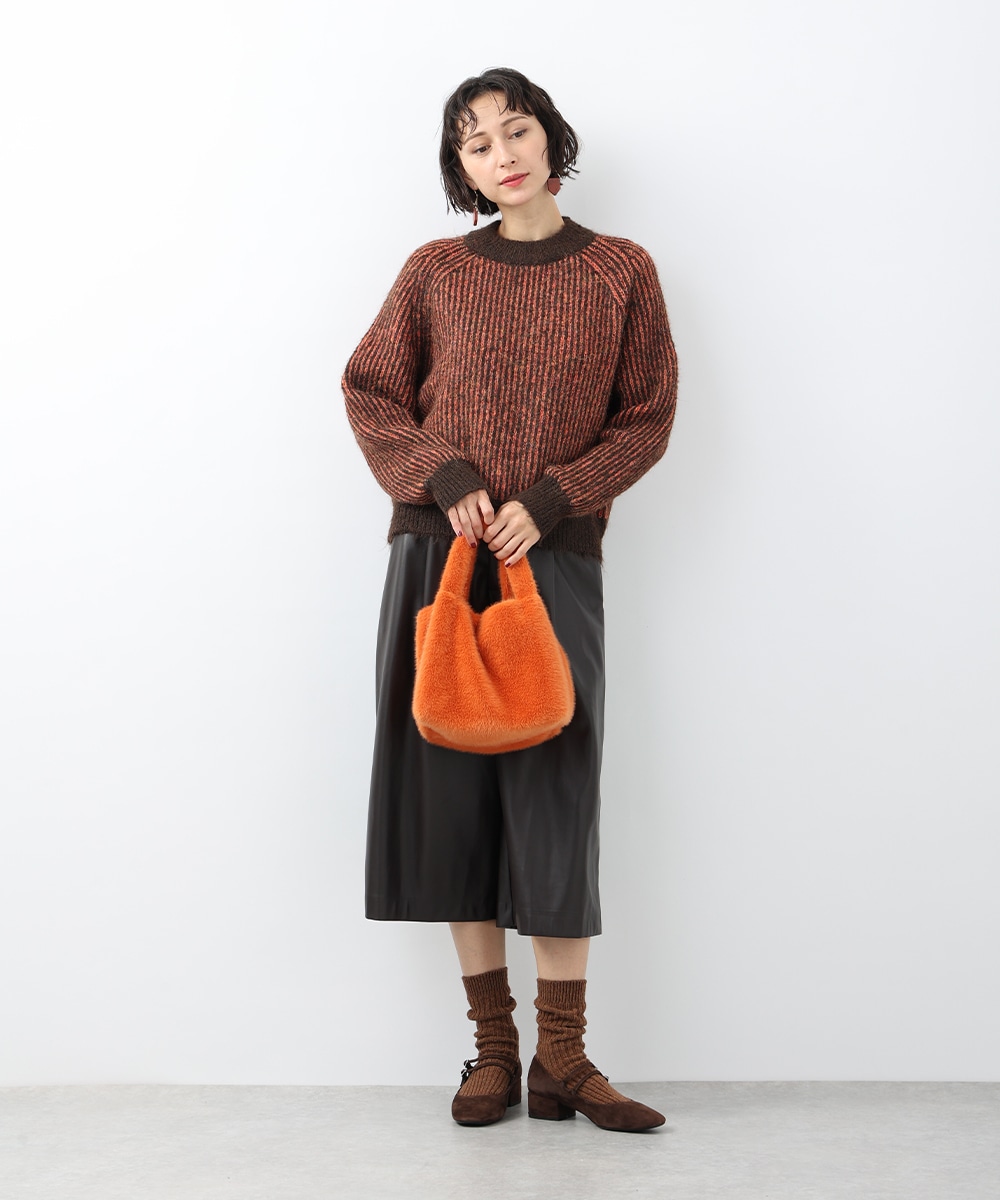 ストライプニット