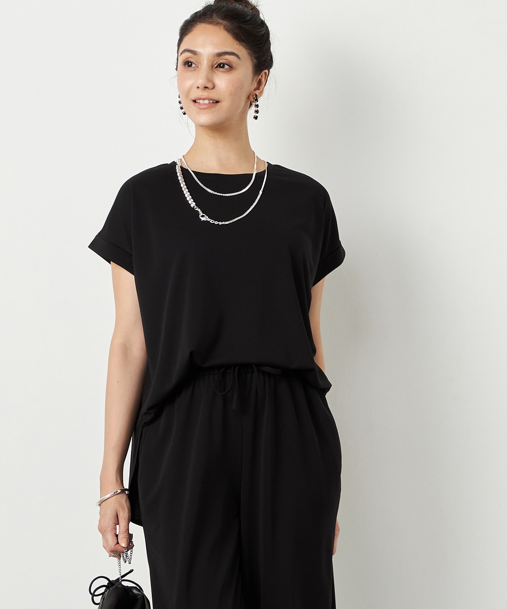  armoire capriceのとろみTシャツ