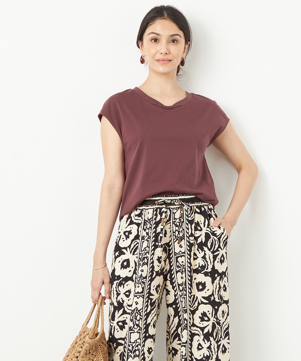  armoire capriceのフレンチTシャツ