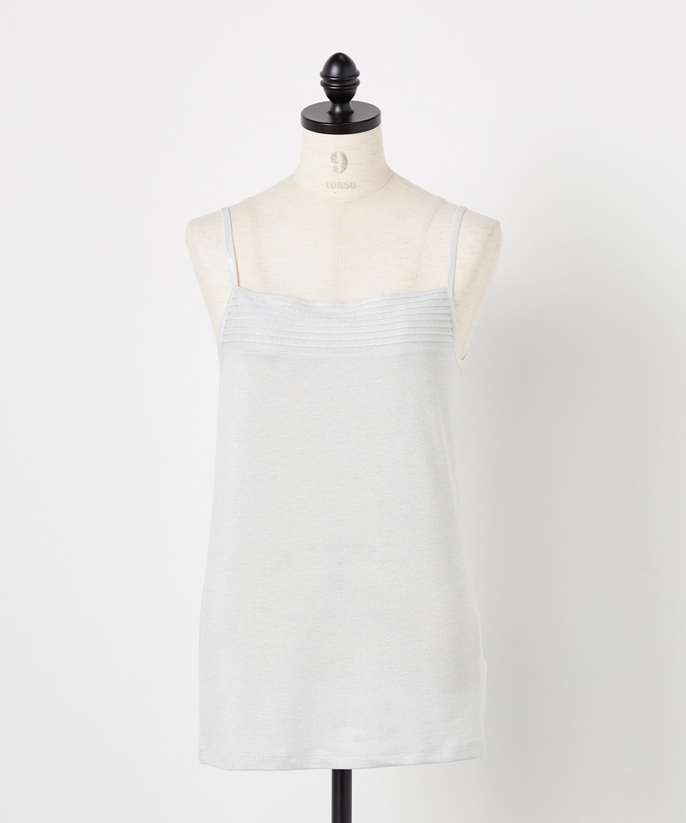  armoire capriceのラメタックキャミソール
