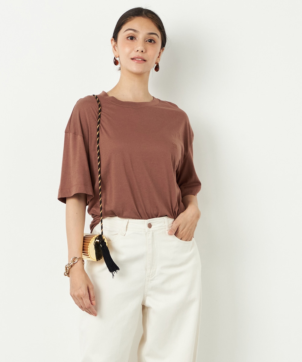  armoire capriceのリラックスロングTシャツ
