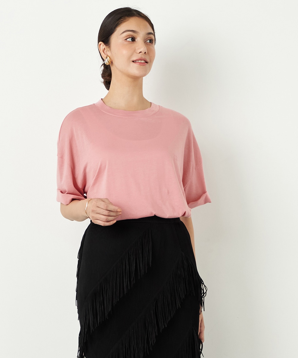  armoire capriceのリラックスロングTシャツ