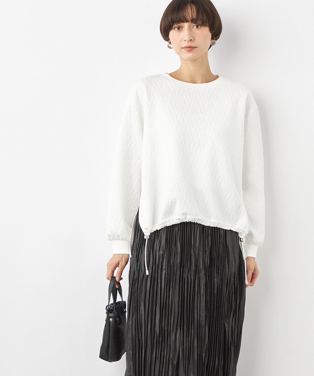  armoire capriceのジャカードドッキングプルオーバー