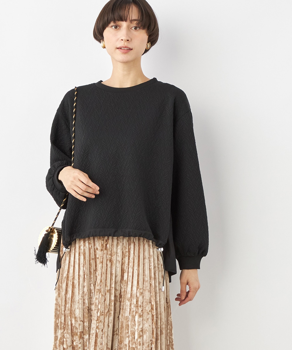  armoire capriceのジャカードドッキングプルオーバー