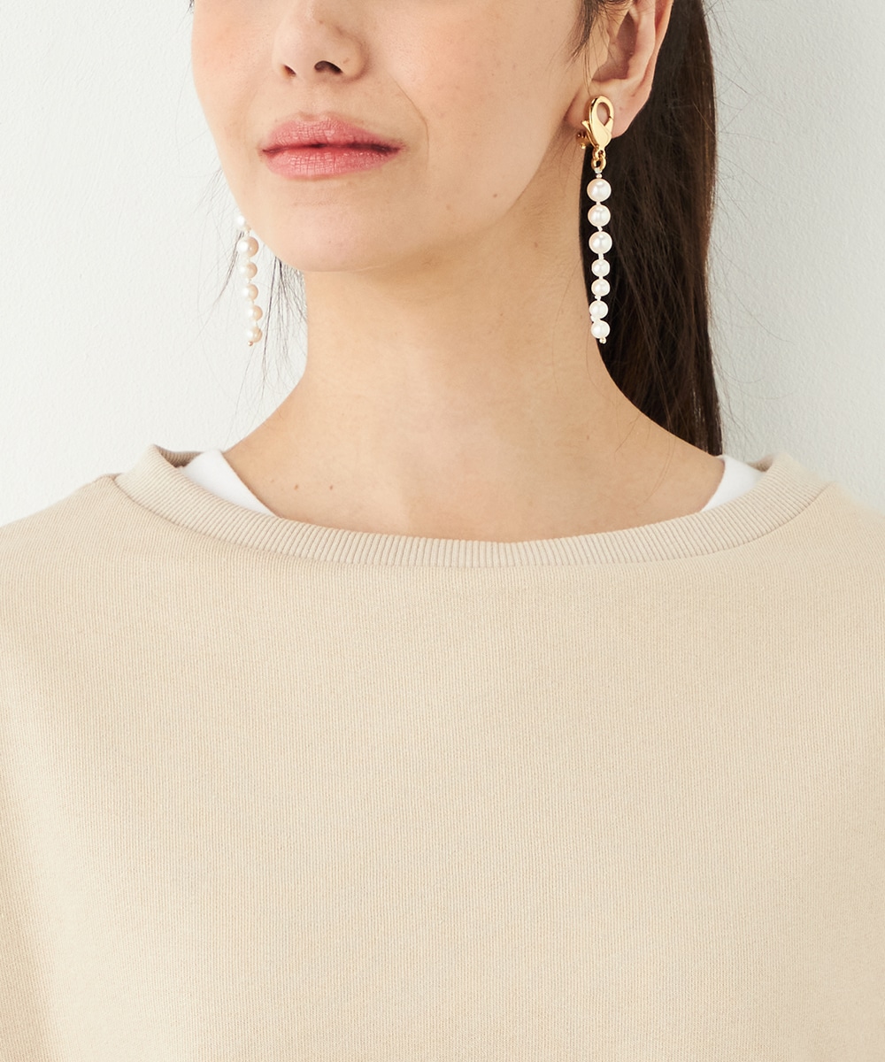 レース切り替えスウェット