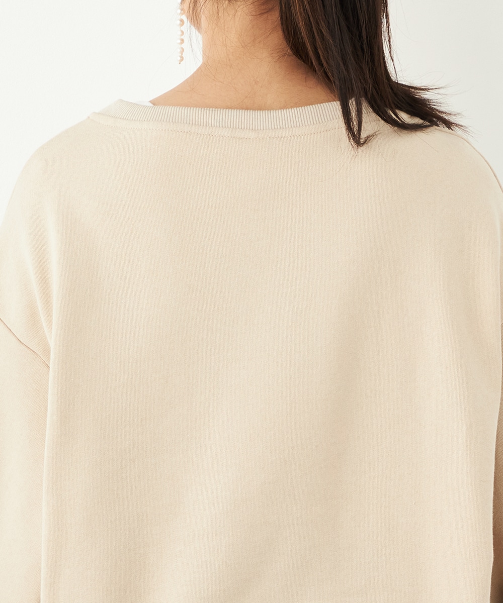 レース切り替えスウェット