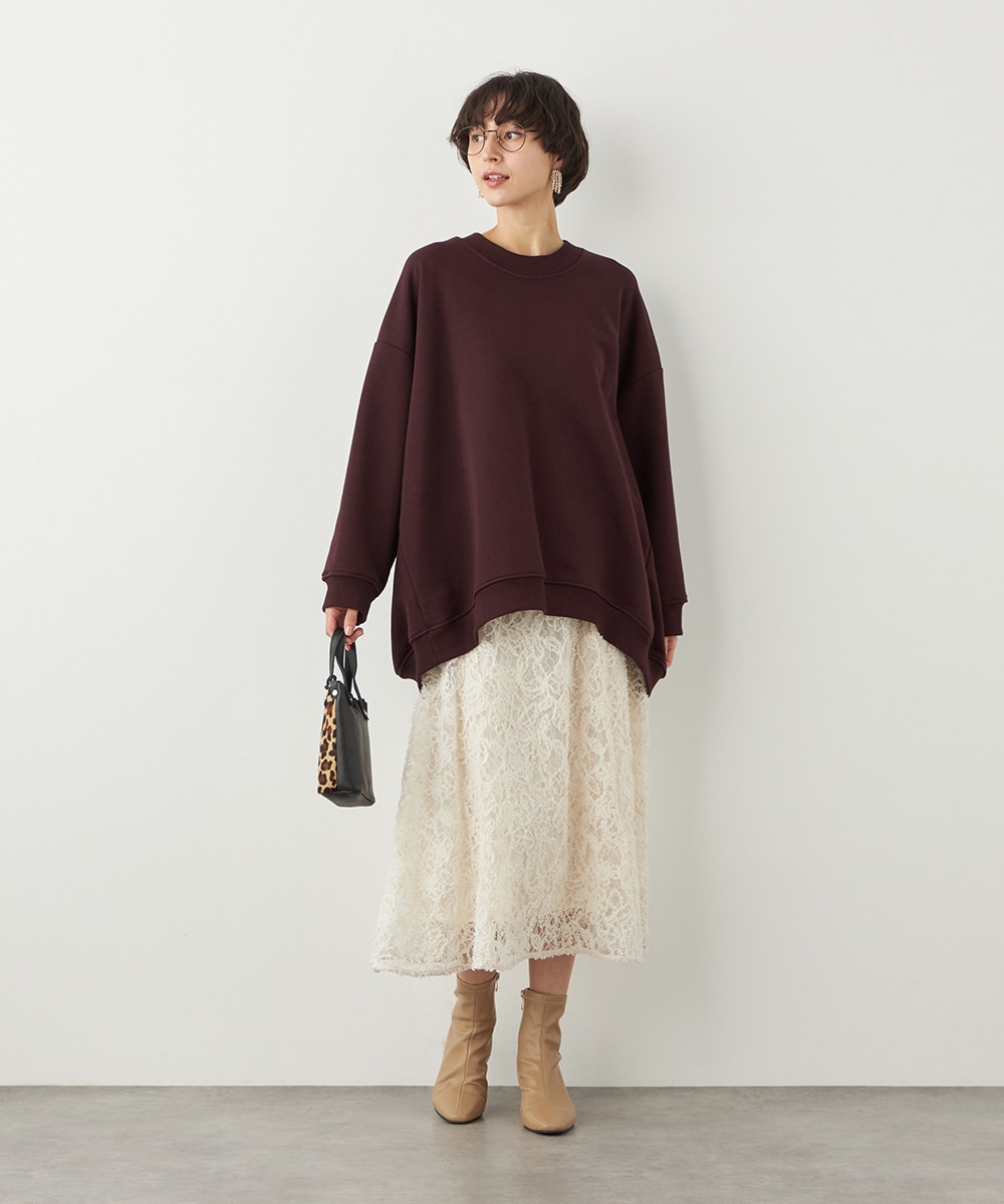 オーバーサイズスウェット