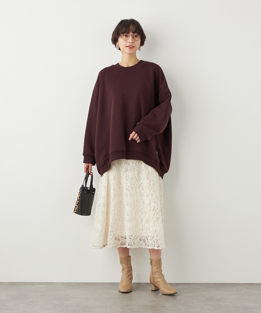 オーバーサイズスウェット