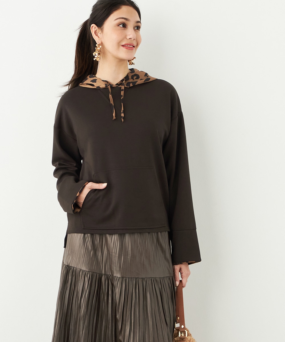  armoire capriceのレオパードフーディ