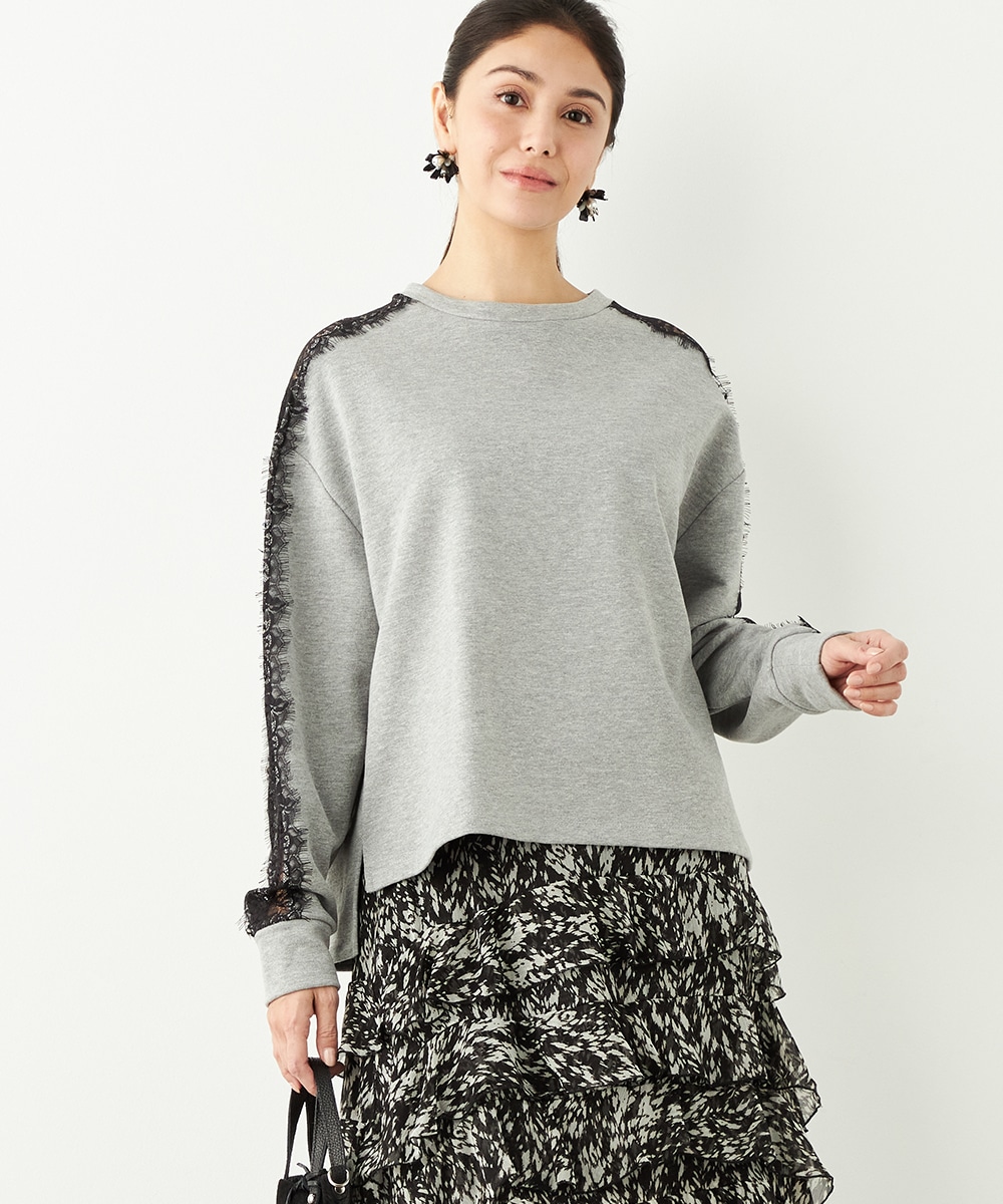 スリーブレーススウェット