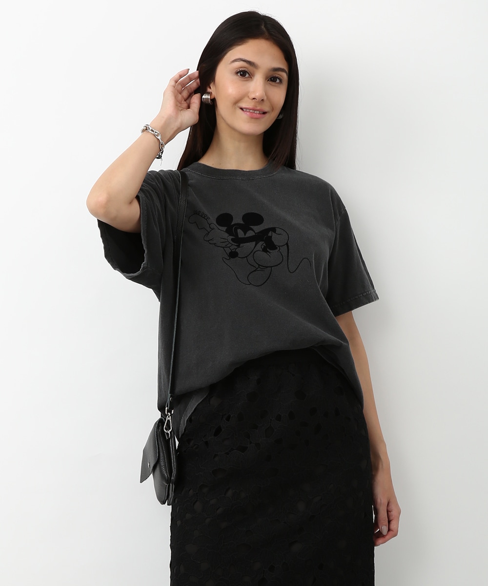  armoire capriceのDisney フロッキープリントTシャツ